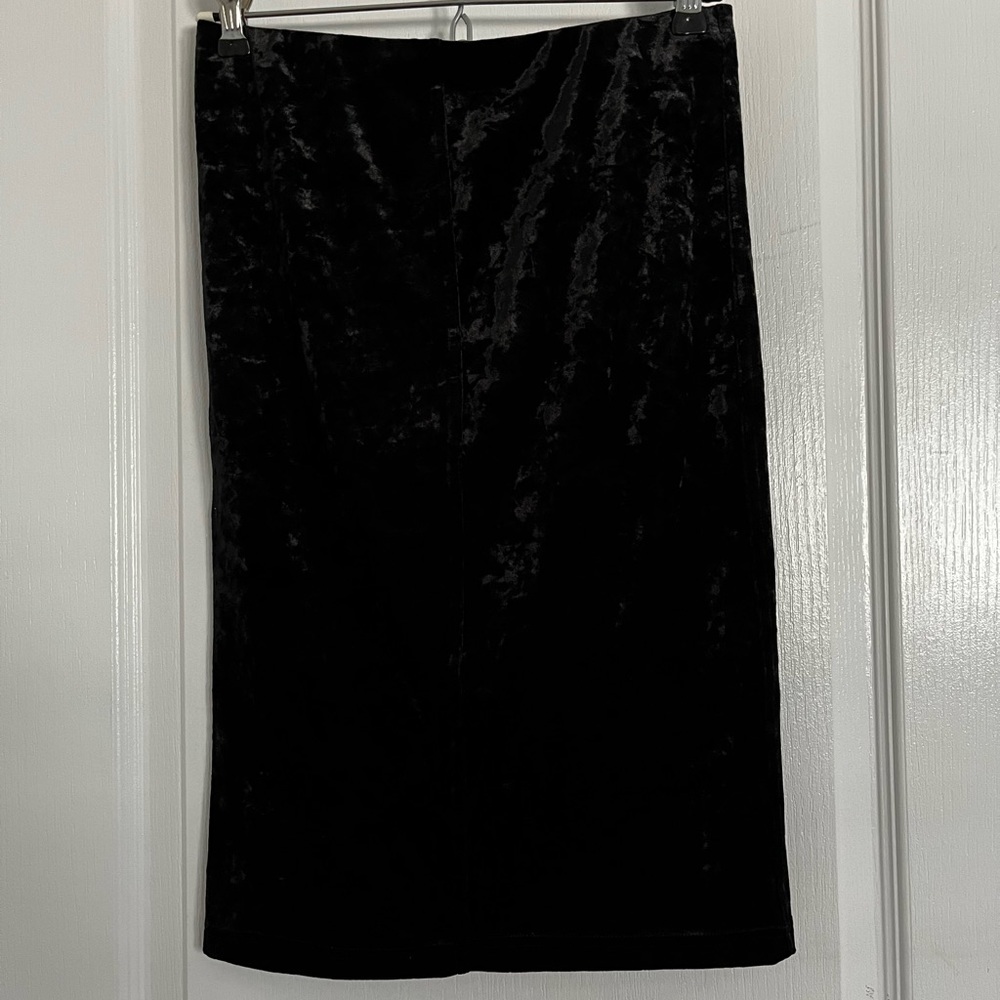 Velvet Black Skirt